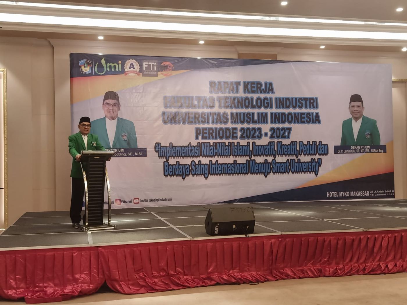Smart University Jadi Fokus Utama di Raker FTI UMI 2023