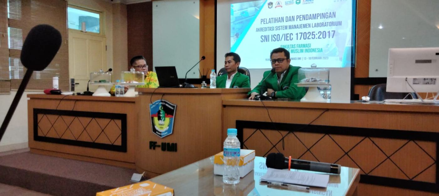 Fakultas Farmasi UMI Gelar Pelatihan Sistem Manajemen Laboratorium Sebagai Ikhtiar Menuju Akreditasi International