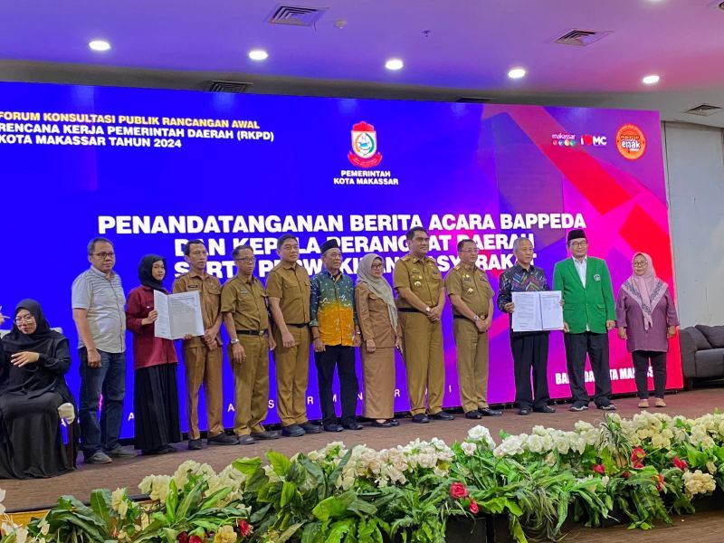 UMI Hadiri Forum Konsultasi Publik Rancangan Awal RKPD Kota Makassar Tahun 2024