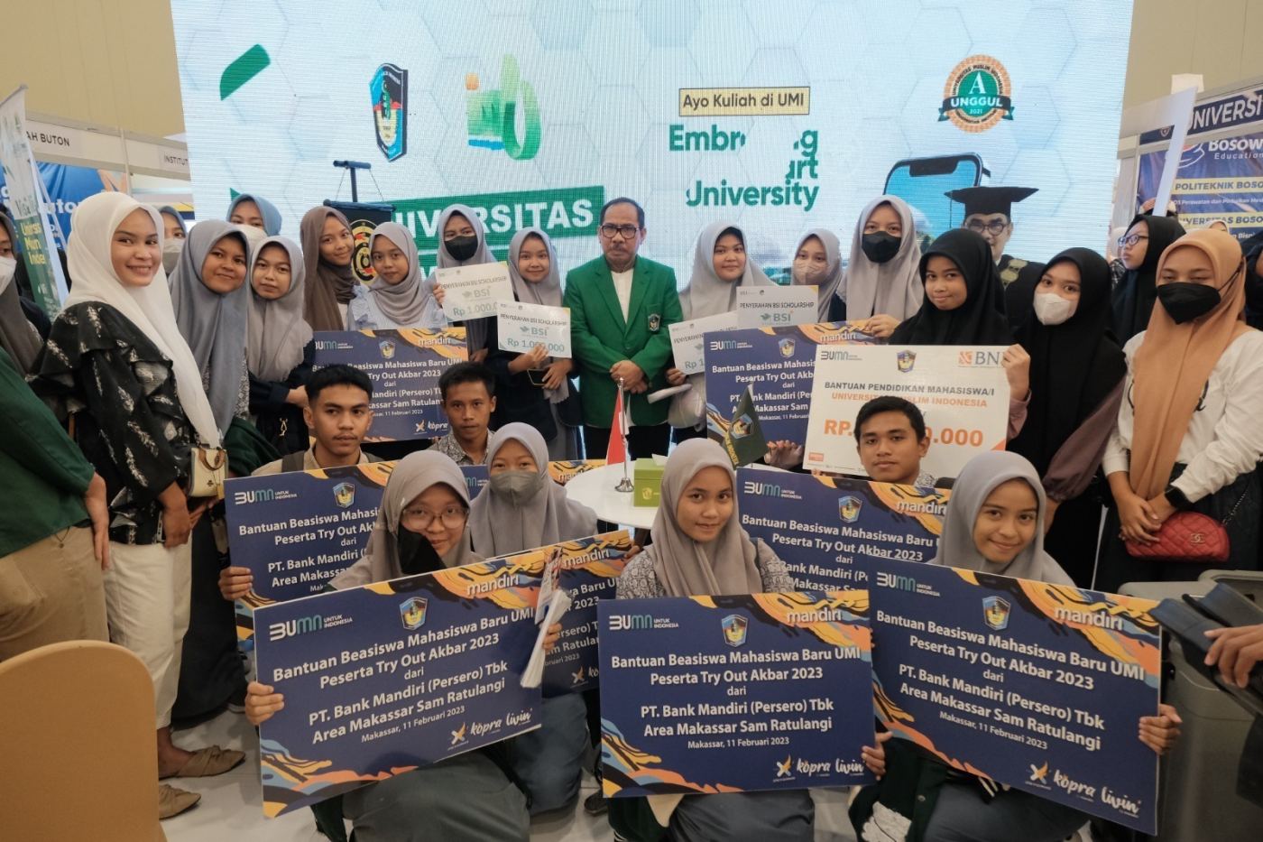 Sulawesi Education and Techo Expo 2023, Stand UMI Banjir Pengunjung