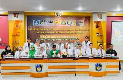 Yudisium Sarjana dan Sumpah Dokter, Dekan FK-UMI Berkomitmen Lahirkan Dokter Berkarakter Moral dan Berkarakter Kinerja