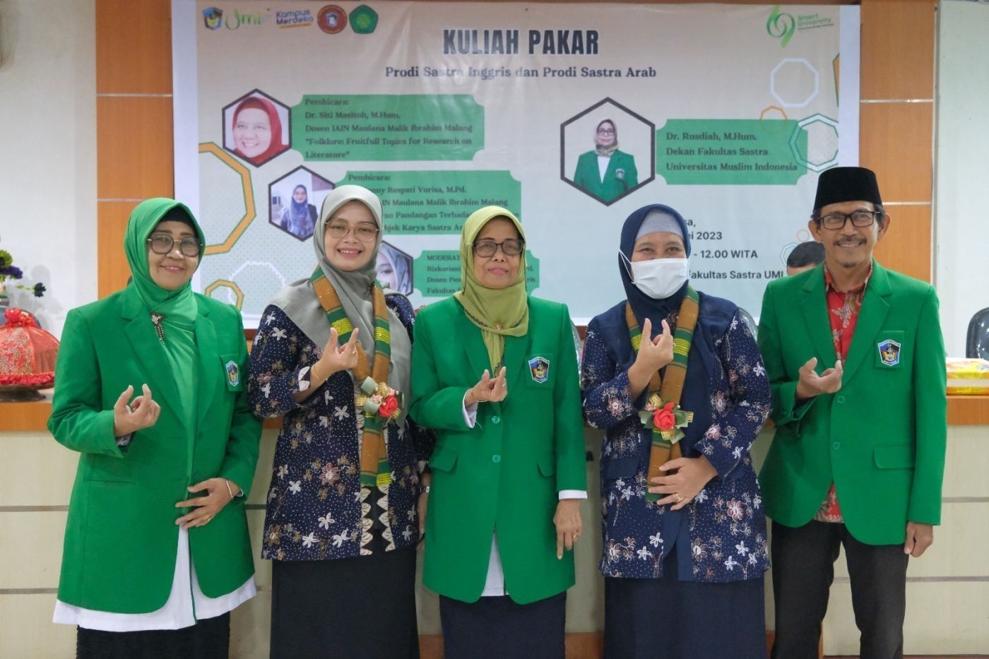 Kuliah Pakar, FS UMI Hadirkan Dosen UIN Maulana Malik Ibrahim