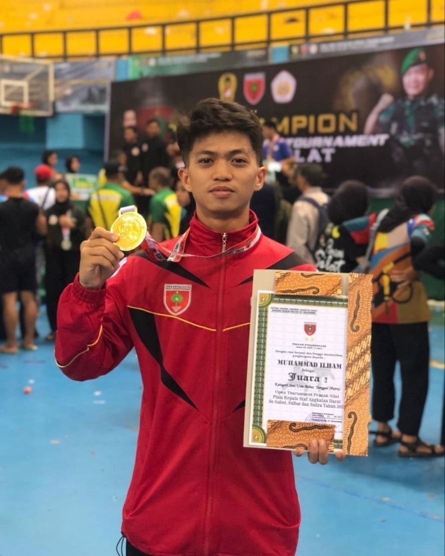 Mahasiswa UMI Raih Medali Emas Pencak Silat Piala Kasad 2023, Kini Wakili Sulsel ke Tingkat Nasional