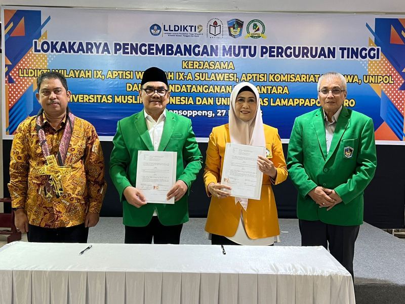 Implementasi Kerjasama, UMI dan Unipol Soppeng, Gelar Lokakarya Peningkatan Mutu Perguruan Tinggi