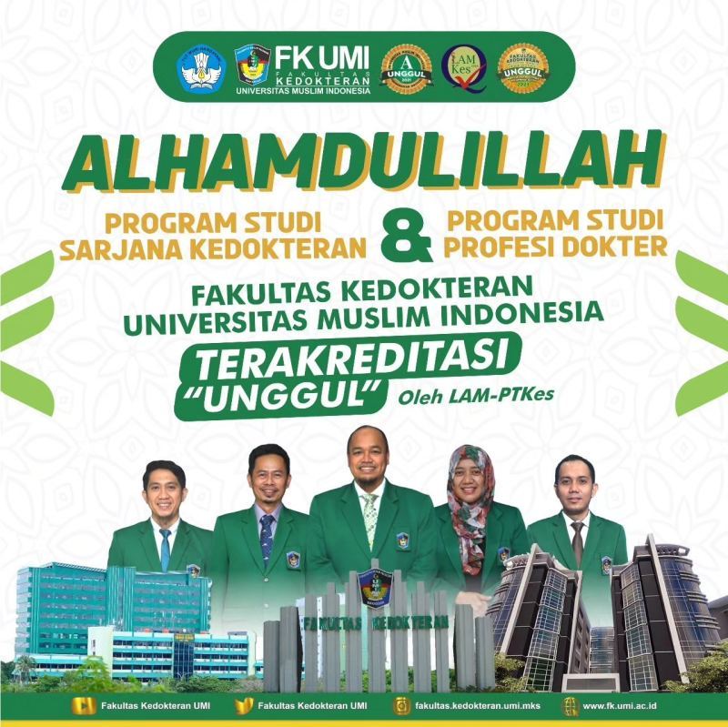 2018 Lalu Akreditasi A, Kini Program Studi di FK UMI Raih Akreditasi Unggul di 2023