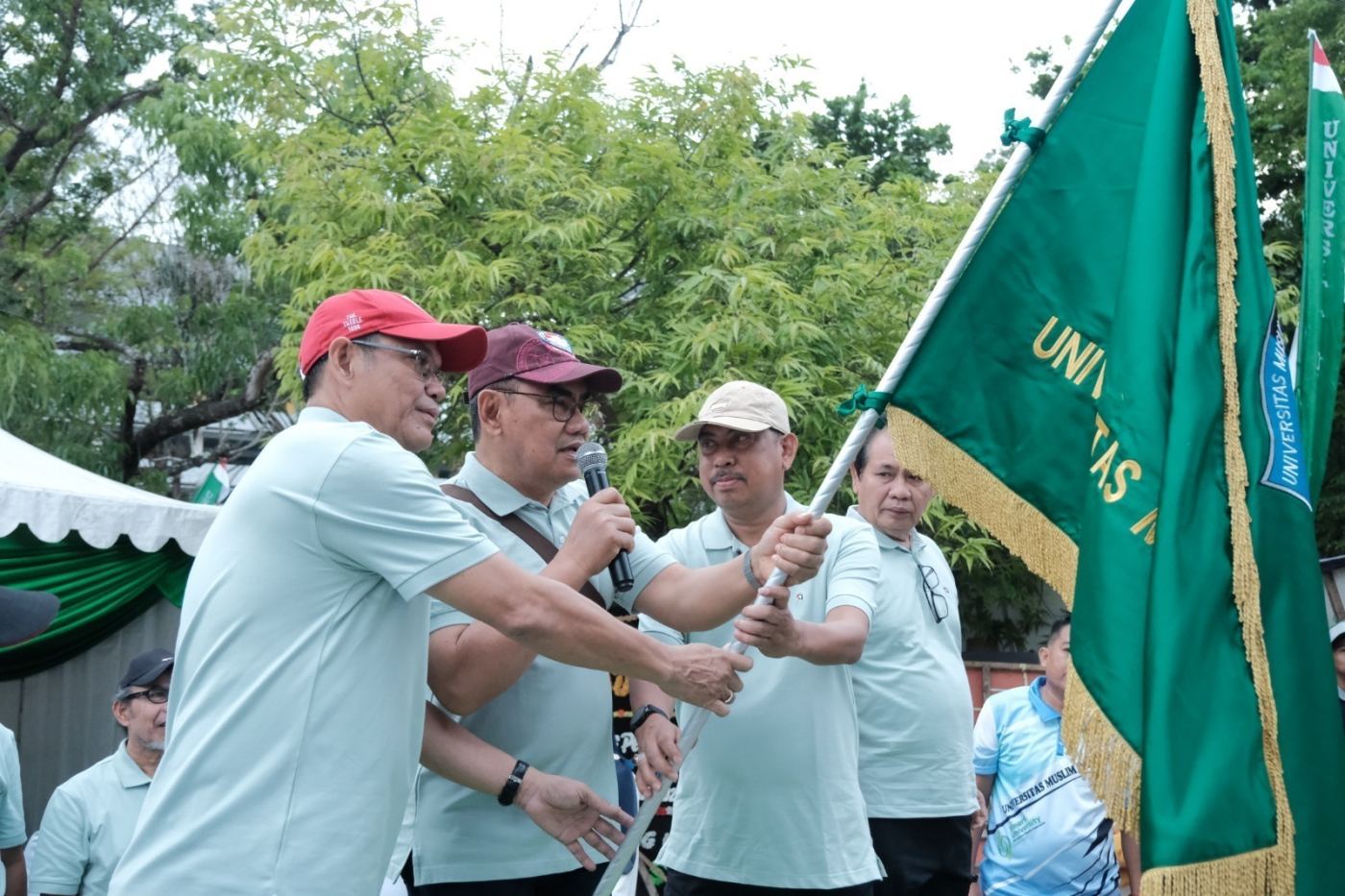 Ribuan Alumni dan Keluarga Besar UMI Ramaikan Jalan Sehat Milad 69 UMI