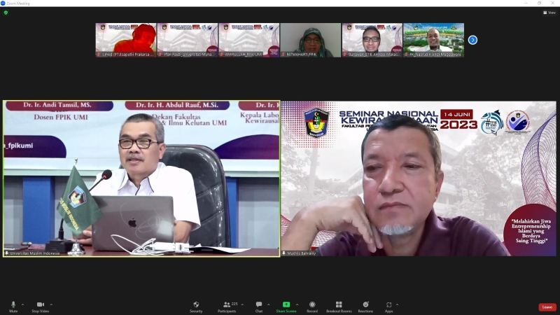 Seminar Nasional FPIK UMI Hadirkan CEO Pachira Group