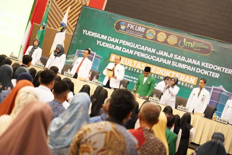 FK-UMI Yudisium Sarjana Kedokteran dan Sumpah Dokter 2023, Dokter Muda Berprestasi Diberi Hadiah Rp. 20 Juta