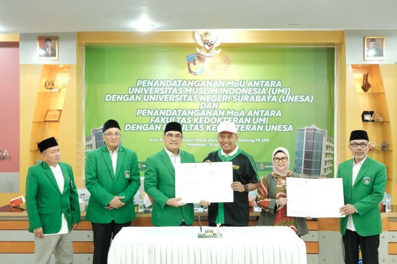 Jadi Perguruan Tinggi Rujukan di Indonesia Timur, UNESA dan UMI Jalin Kerjasama Kembangkan Fakultas Kedokteran