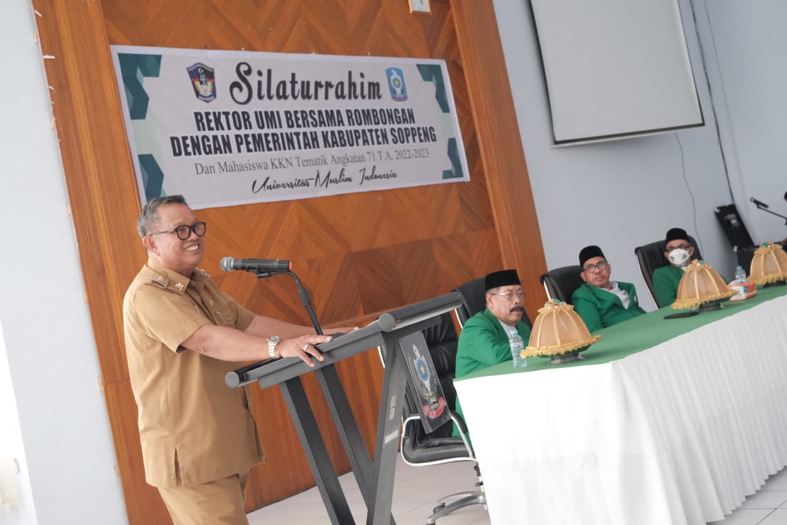 Wabup Soppeng, Meminta UMI Jadikan Soppeng Laboratorium Pendidikan