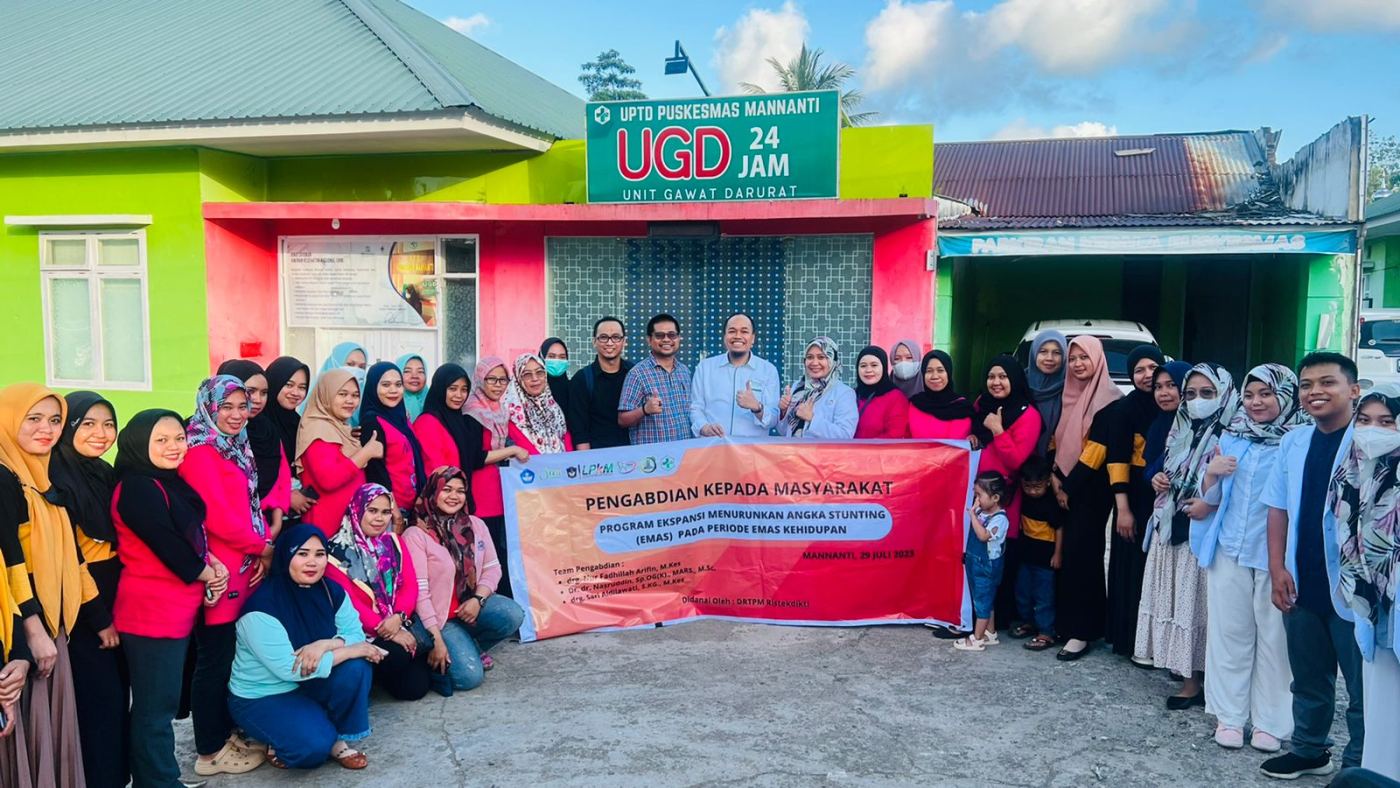 Kolaborasi Dosen FK dan FKG UMI, Turunkan Angka Stunting di Sinjai