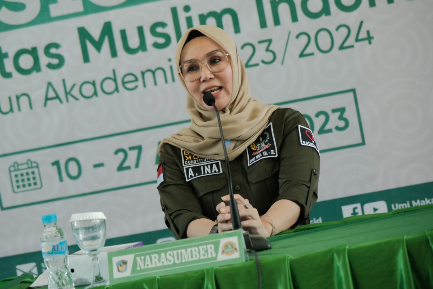 Ketua DPRD Sulsel Edukasi Maba UMI 2023 tentang Wawasan Kebangsaan dan Ketahanan Nasional