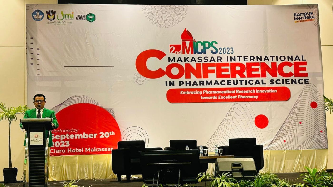 Fakultas Farmasi UMI Hadirkan Ilmuan dari 4 Negara pada Makassar Internasional Conference in Pharmaceutical Science