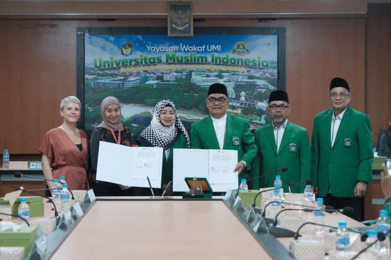 Perkuat SDM, UMI-Kedutaan Prancis Resmi Kerjasama