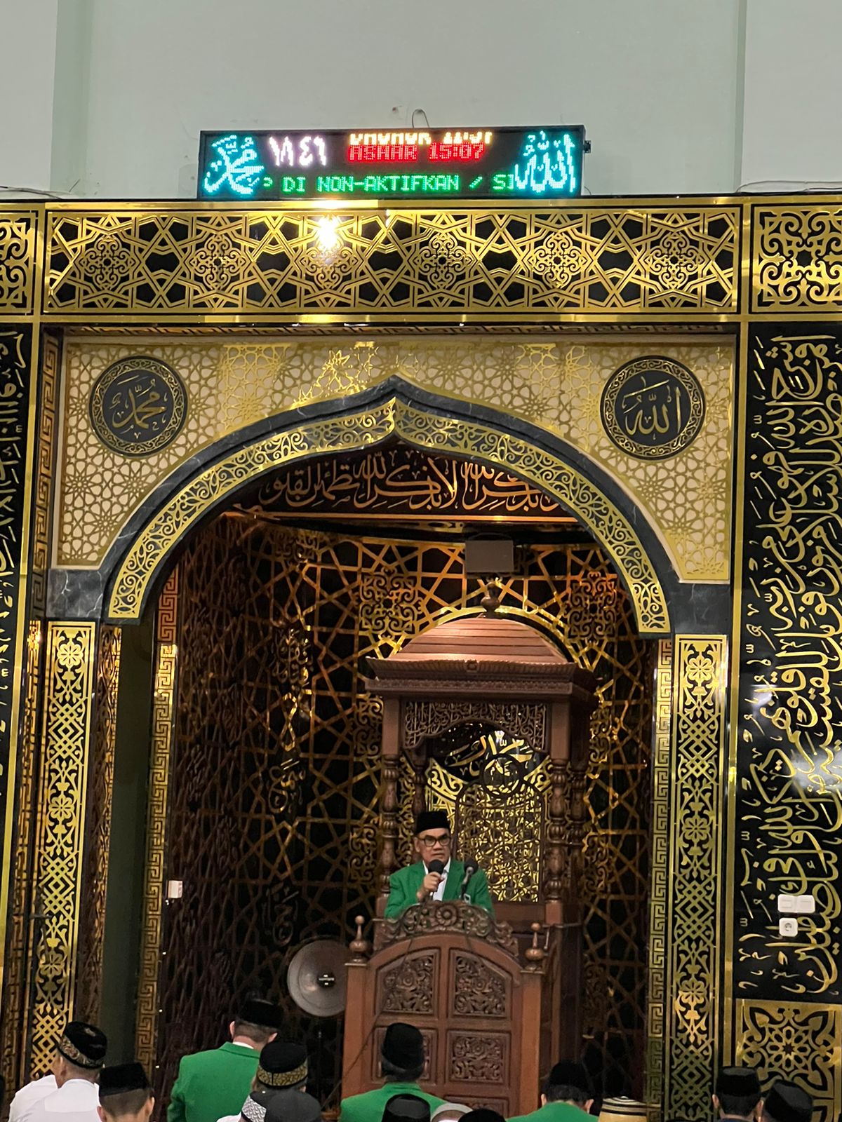 SILATURRAHIM PIMPINAN UMI DENGAN MAHASISWA PENCERAHAN QALBU UMI DI PADANGLAMPE