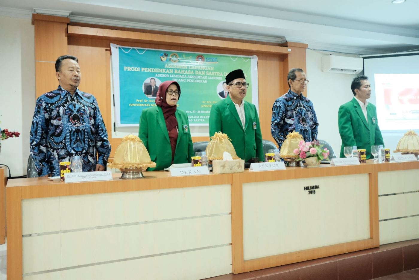 Asesmen Lapangan Prodi Pendidikan Bahasa dan Sastra Indonesia FS-UMI oleh LAMDIK