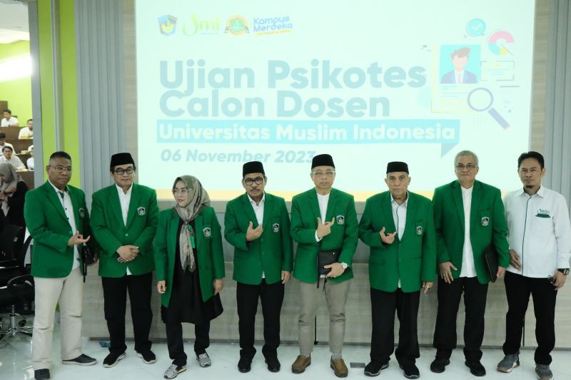 782 Calon Dosen UMI Ikuti Seleksi Psikotes