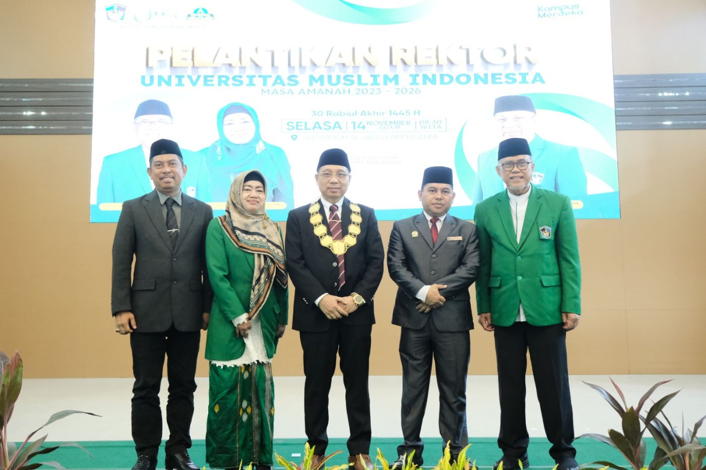 Resmi Dilantik Jadi Rektor UMI 2023-2026, Prof Sufirman Rahman : Ini Amanah Yang Sangat Berharga