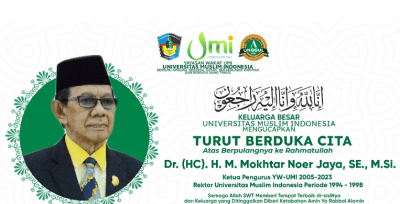 Mokhtar Noer Jaya Berpulang, Tokoh Penting UMI yang Wakafkan Dirinya Lebih dari Separuh Usianya