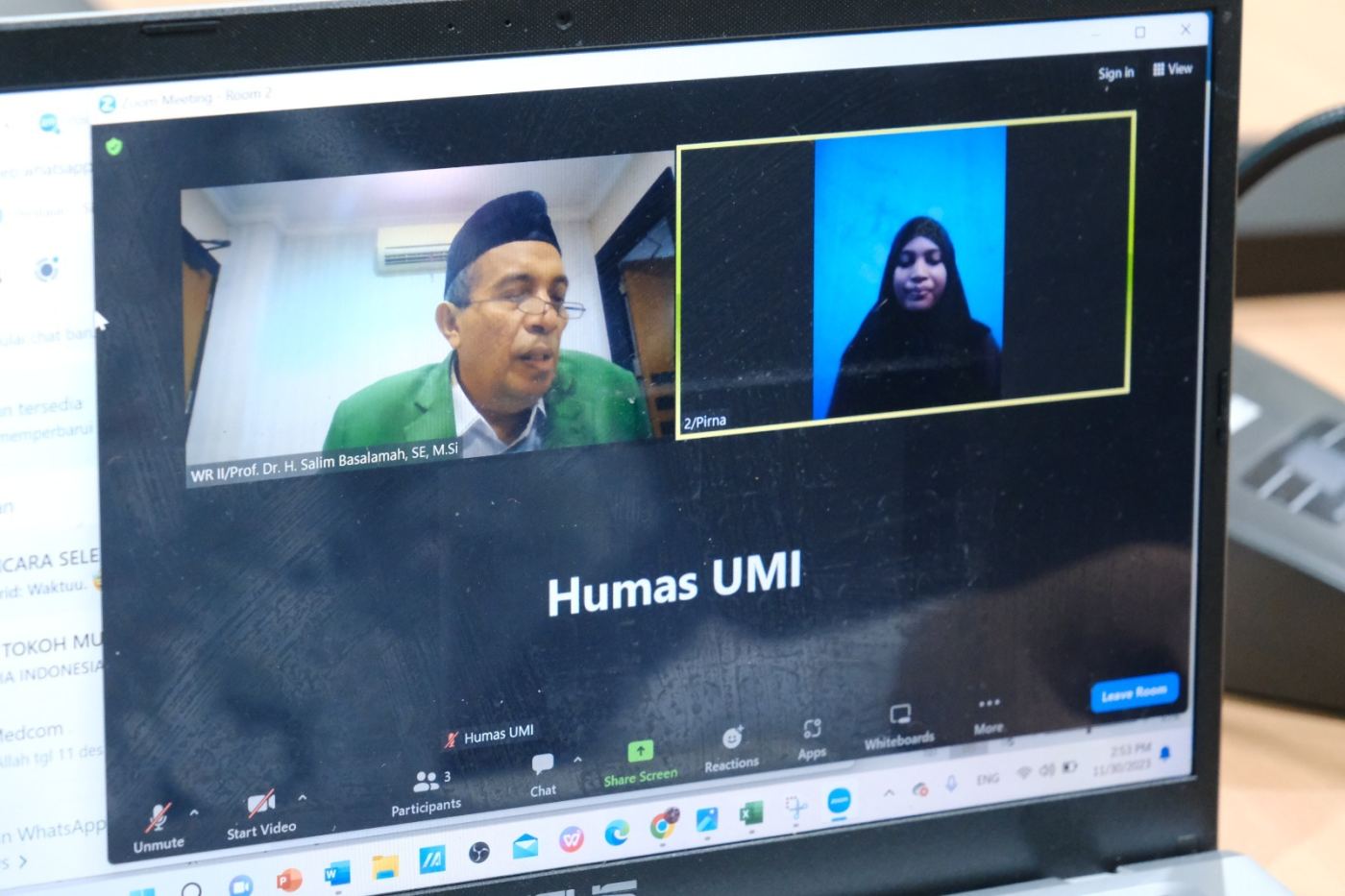 Calon Awardee OSC 2023 UMI Jalani Tes Akhir, Diwawancara Langsung Pimpinan UMI