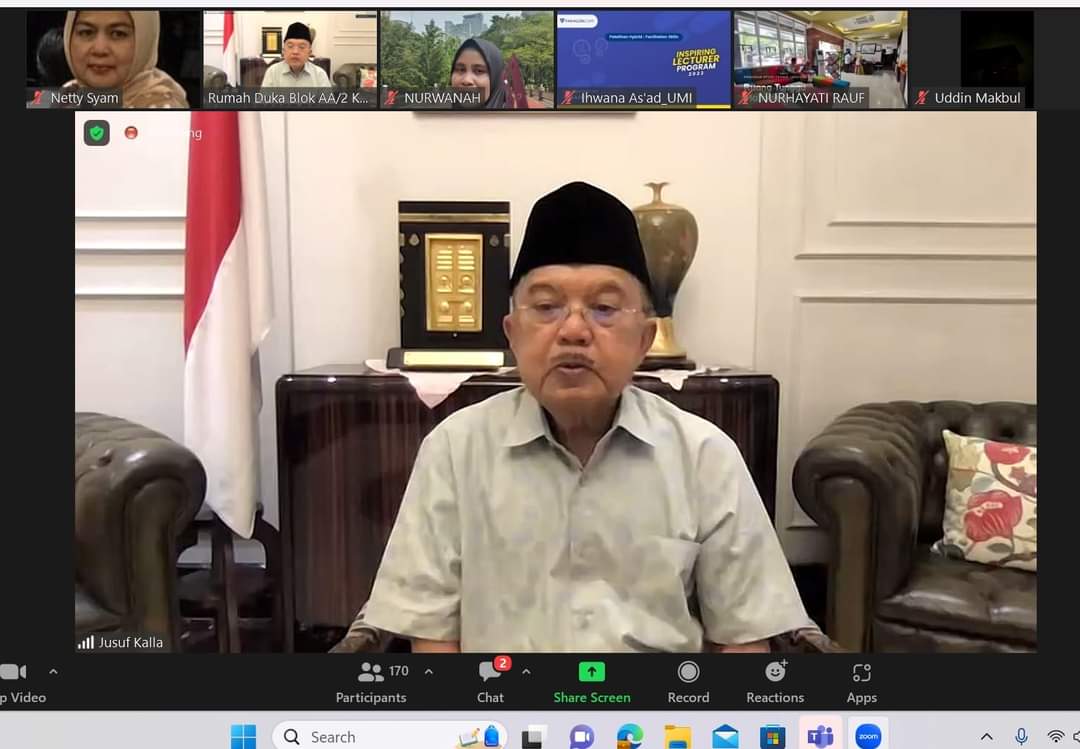 Kenang Alm Mohktar Noer Jaya, Wapres JK : Sosok yang Selalu Bersemangat