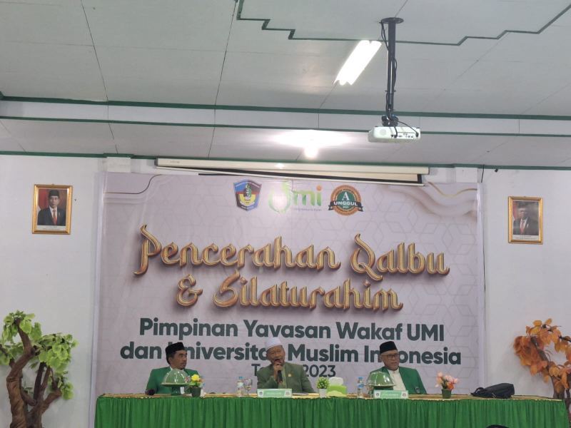 Prof. Dr. KH. Faried Wajedy, MA:Jelaskan Pentingnya Merekatkan Ukhuwah Pada  Pencerahan Qalbu Pimpinan UMI