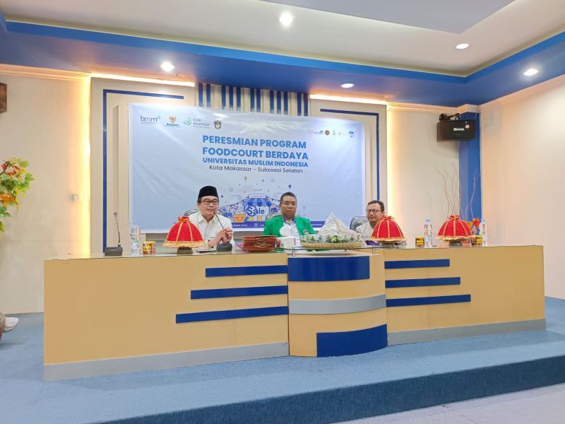 Peresmian Program Foodcourt Berdaya FEB UMI