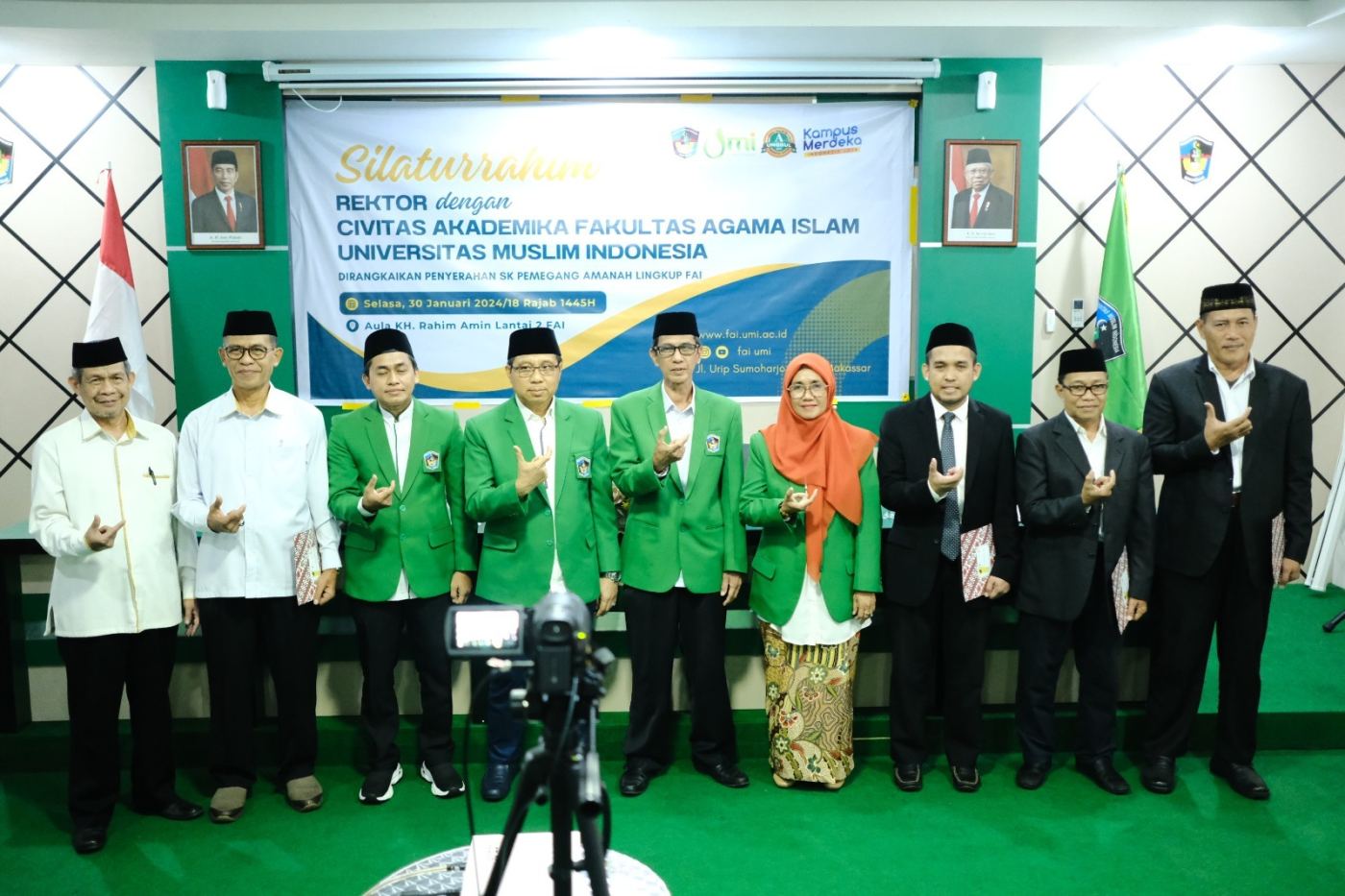 Restrukturisasi, Ini Pejabat Baru WD II dan IV FAI UMI