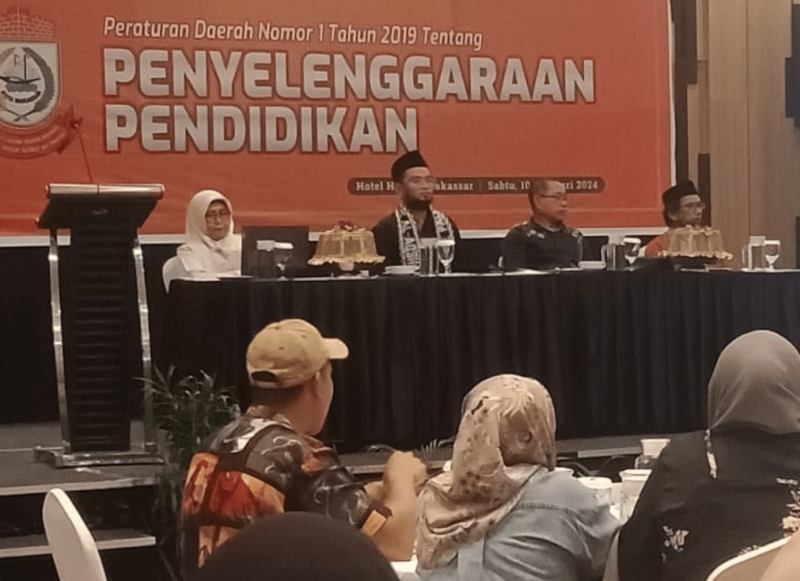 Ketua Prodi Sastra Arab FS-UMI Jelaskan Praktek Perda Penyelenggaraan Pendidikan Dihadapan Komisi 4 DPRD Makassar