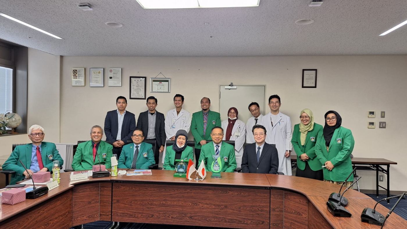 UMI dan Kyushu University Bahas Kerjasama Kedua Perguruan Tinggi