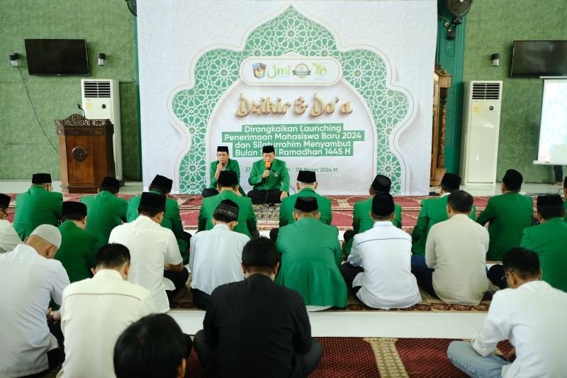 Keluarga Besar UMI Gelar Dzikir, Doa dan Silaturahim Menyambut Bulan Suci Ramadhan 1445 H.