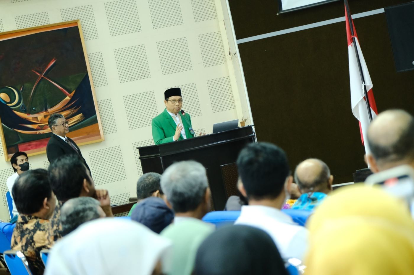 Rektor UMI Hadiri Promosi Doktor Ir. Abdullah Basalamah, ST.,MT.