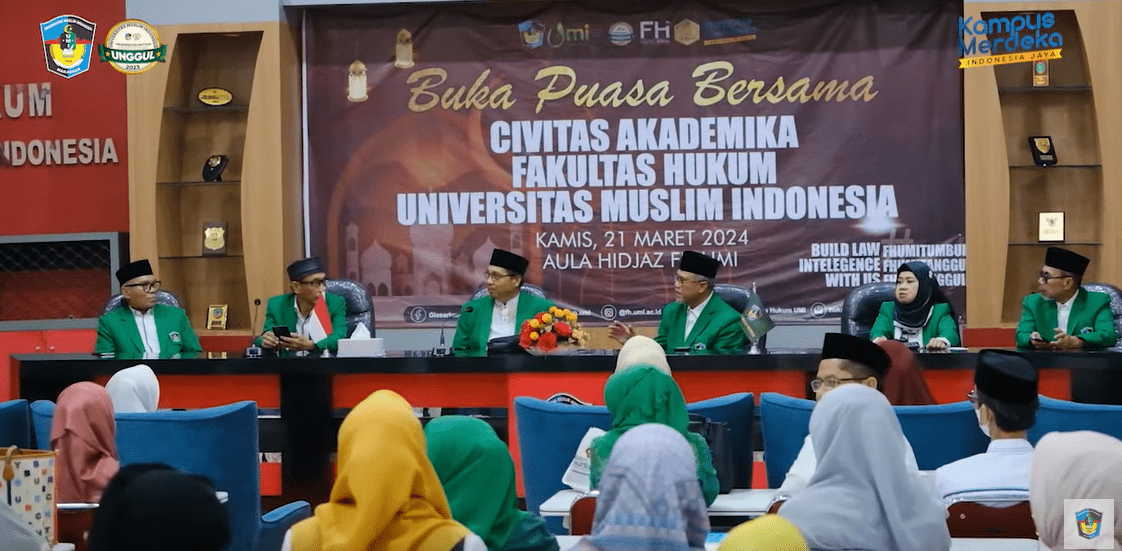 FH-UMI Gelar Penyerahan SK Penerima Amanah Dirangkaikan Buka Puasa Bersama