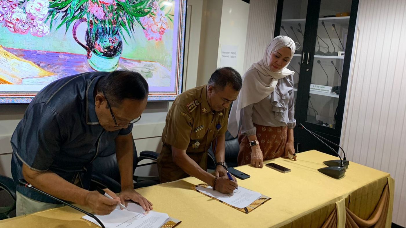 LP2S UMI – Bapperida Kabupaten Bulukumba Teken MoU