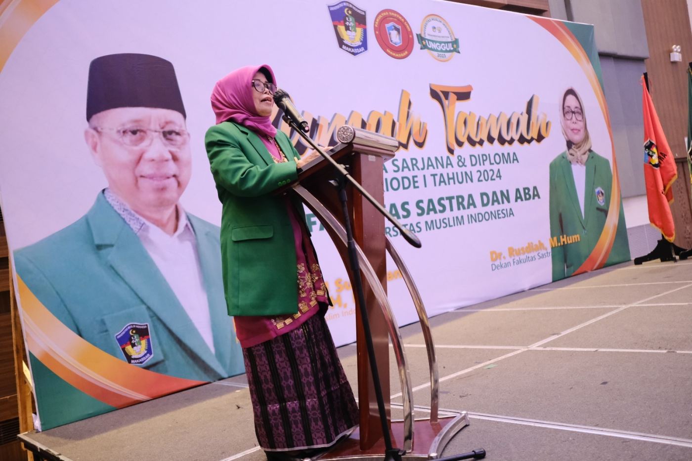 Fakultas Sastra & ABA UMI Gelar Ramah Tamah Wisuda Periode 1 Tahun 2024