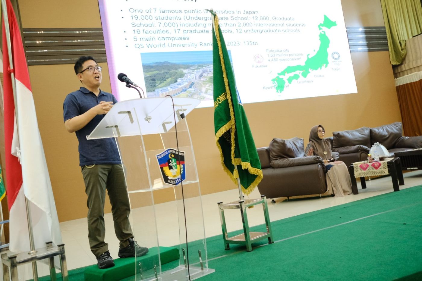 FTI UMI Gelar Kuliah Umum Internasional Teknik Industri, Hadirkan Guru Besar Kyushu University Japan