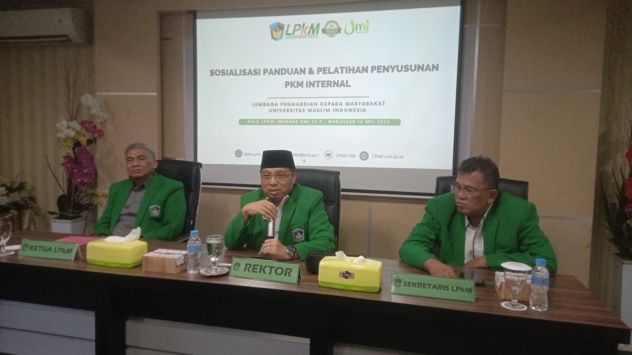 LPkM UMI Gelar Sosialisasi Panduan dan Pelatihan Penyusunan PKM Internal