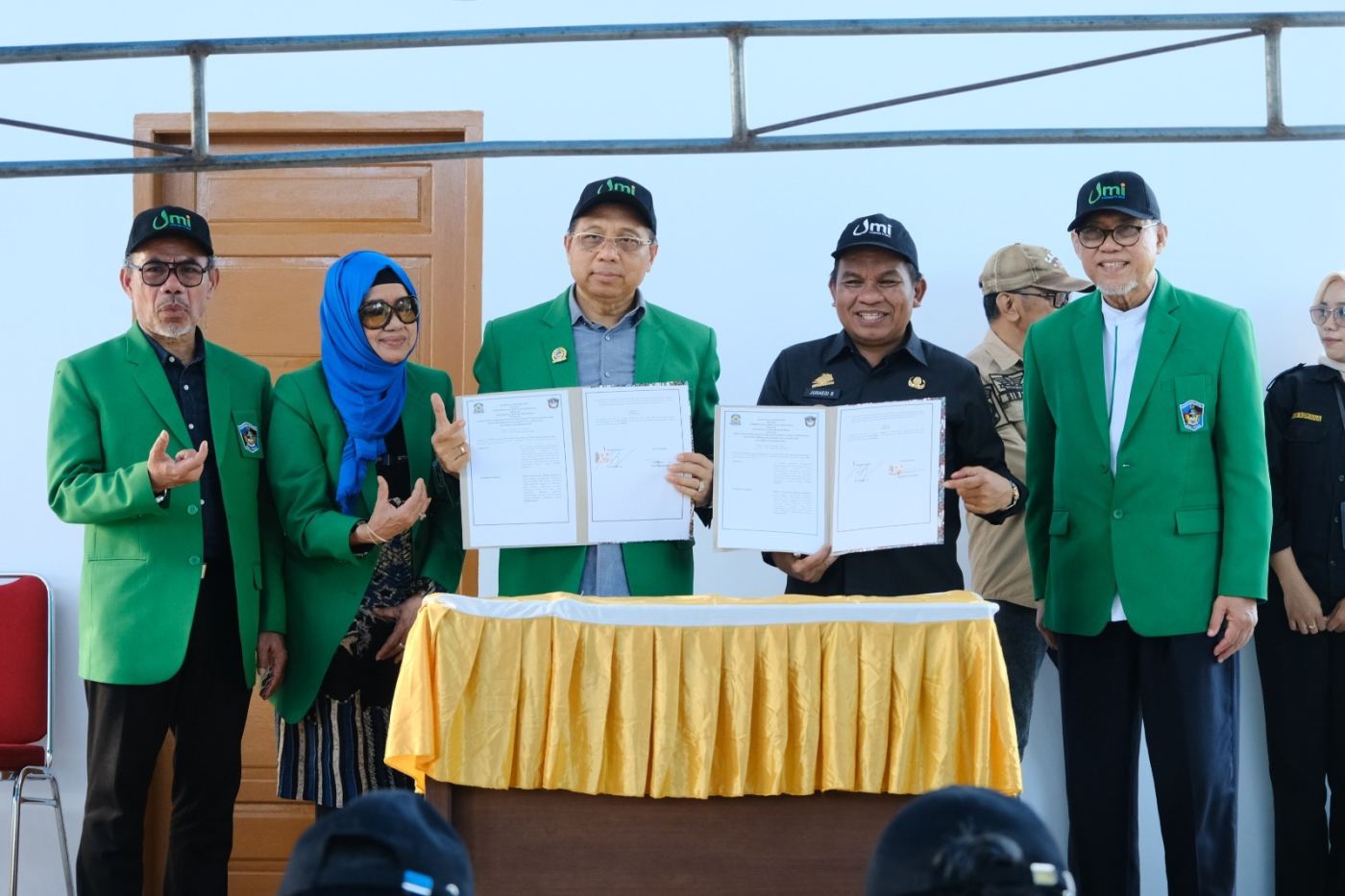 Teken MoU dengan Pemkab Jeneponto, UMI Resmikan Air Bersih di Tanah Wakaf