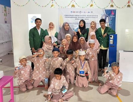 Tim PKM-PM FIKOM UMI Gelar Holofive Action untuk Meningkatkan Pemahaman Sholat Siswa SDIT Raffasya Makassar