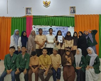 Tim PKM-PM Fikom UMI Gelar Learning D’BraiJ Journey Bagi Siswa Tunanetra Di SLB Makassar