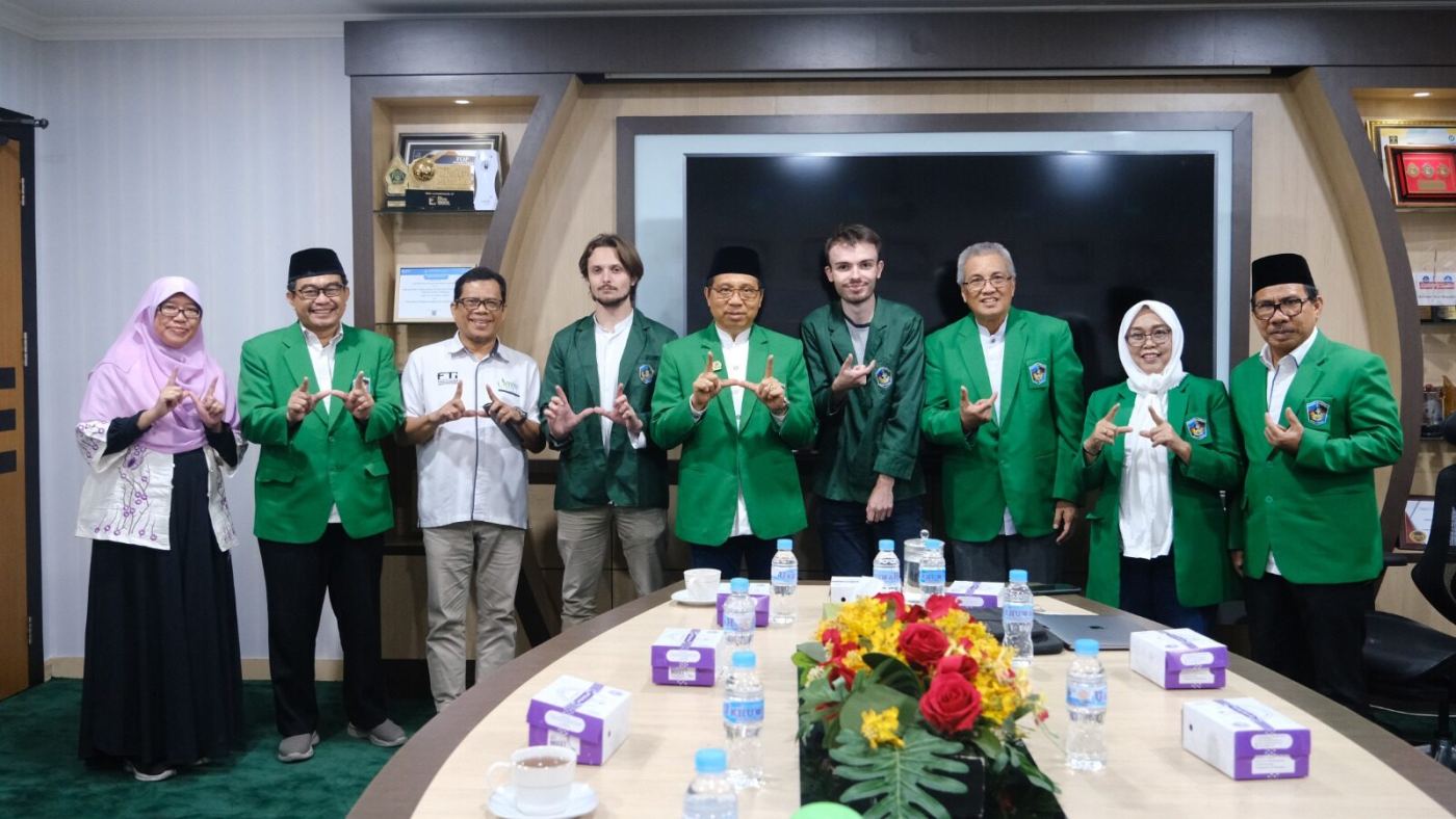 Implementasi kerjasama, UMI Terima Mahasiswa Perancis Internship Internasional