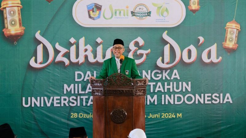 Sambut Milad ke-70, Keluarga Besar UMI Gelar Zikir dan Doa Bersama