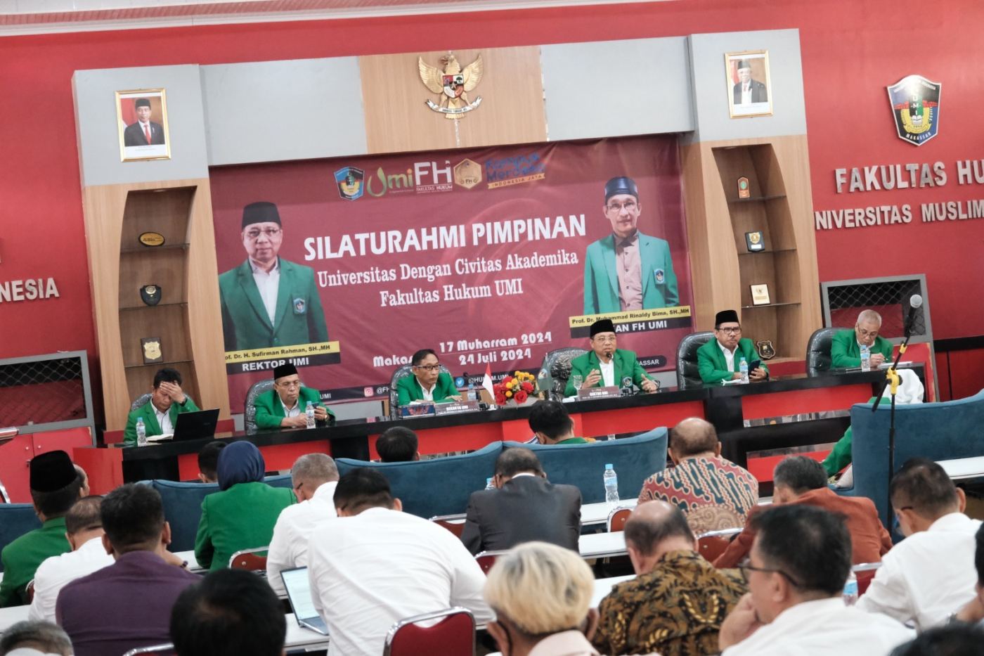 FH-UMI Gelar Rapat Kerja dan Lokakarya Kurikulum, Rektor UMI Canangkan Visi Berdaya Saing Internasional