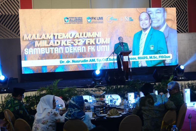 Rangkaian Milad ke 32 dan SPINAL 5, IKA FK UMI Gelar Malam Temu Alumni