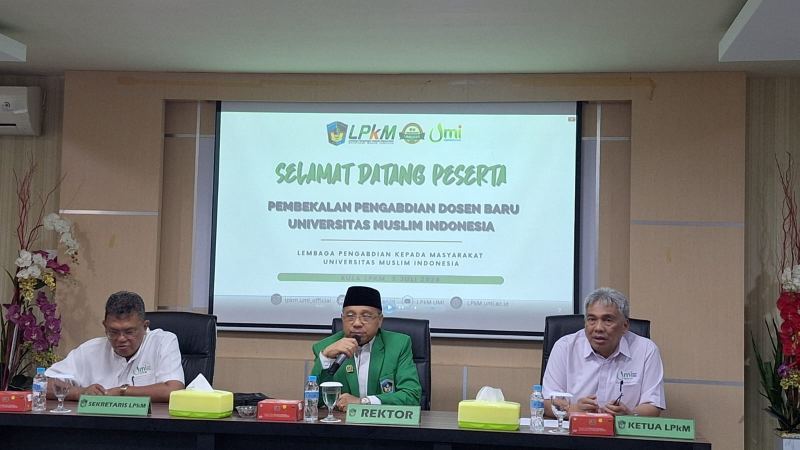 LPkM UMI Gelar Pelatihan Pengabdian Dosen Baru