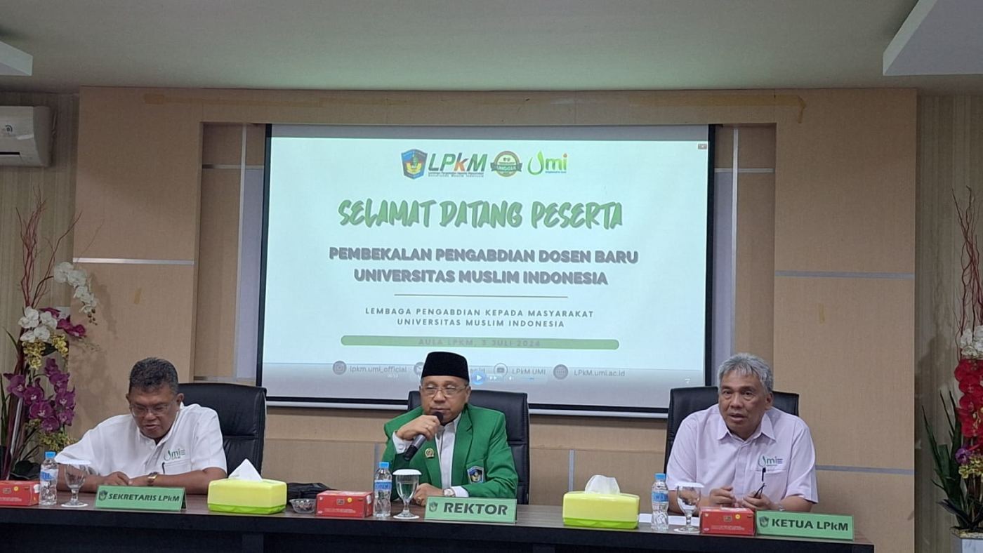 LPkM UMI Gelar Pelatihan Pengabdian Dosen Baru
