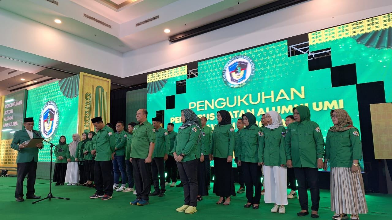 Pengukuhan IKA UMI Sultra, Kampus UMI Siap Dibangun di Sultra