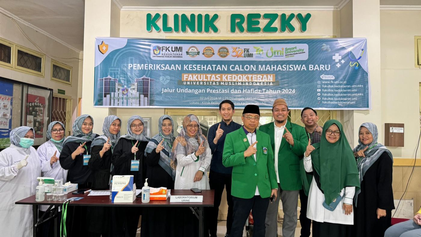 Siapkan Input Berkualitas, FK-UMI Lakukan Pemeriksaaan Kesehatan Camaba Jalur Undangan Prestasi dan Hafidz
