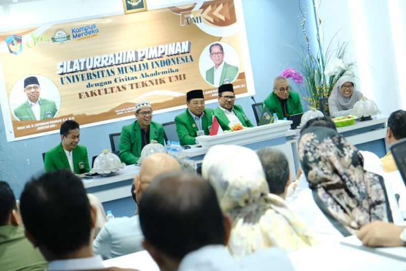 Silaturahmi Pimpinan UMI Dengan Civitas Akademika FT-UMI, Rektor UMI Sosialisasikan Internasionalisasi Tridharma Perguruan Tinggi