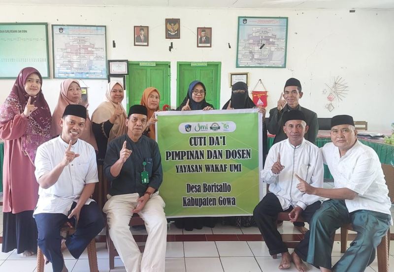 UPT PKD Sebar 16 Pimpinan dan Dosen UMI Cuti Dai di Empat Kabupaten